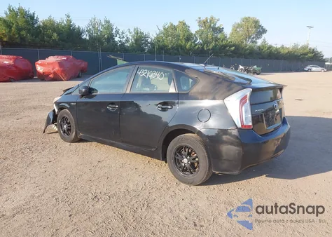 2012 Toyota Prius Three from USA, damaged, VIN JTDKN3DU5C5477457